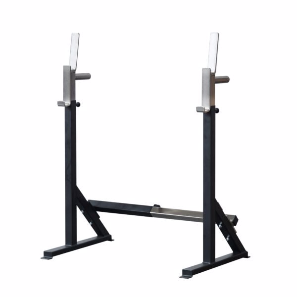 142 Gymleco Bänkpress/Knäböjställning, Ställbar