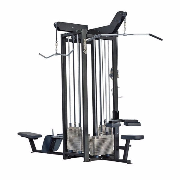215 Gymleco Fyrstation, 4 st olika draghandtag ingår