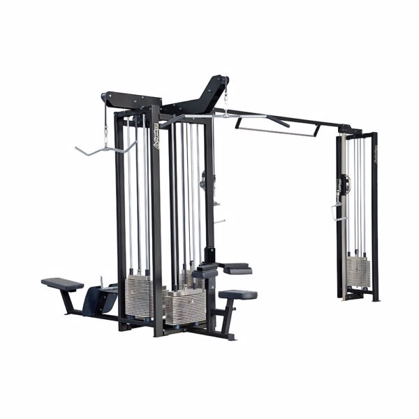 215K Gymleco Fyrstation m. Kryssdrag, 5 st draghandtag ingår