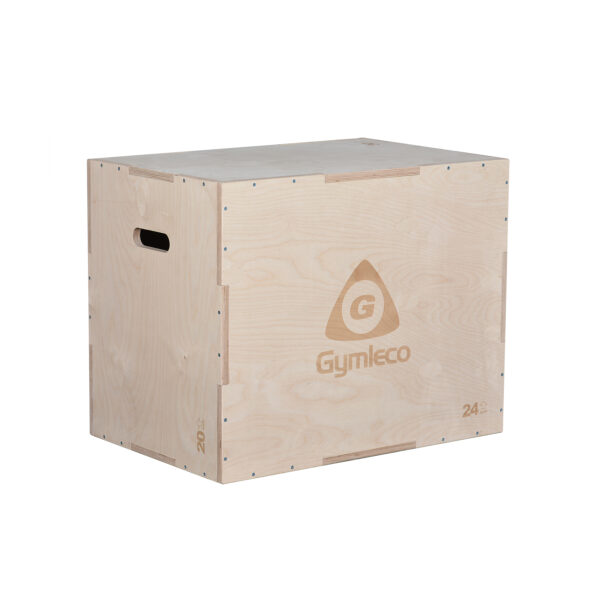 N59993 Gymleco Wooden Plyo Box
